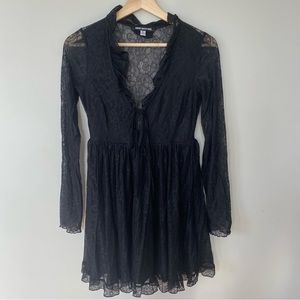 UO Janet Lace Mini Dress